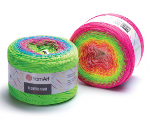 Flowers Vivid yarn 2 x 250 g