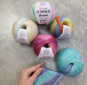Summer Dream yarn 4 x 100 g