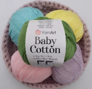 Baby Cotton yarn 10 x 50 g