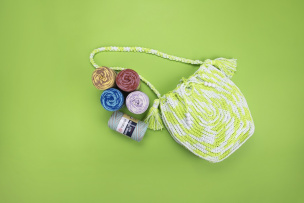 Macrame Cotton Jazzy yarn 4 x 250 g 1+1 SALE