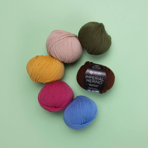 Imperial Merino yarn 10 x 50 g