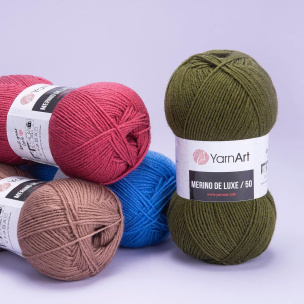 Merino De Luxe 50 yarn 5 x 100g