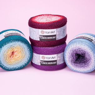 Flowers Moonlight yarn 2 x 250 g