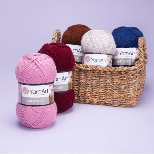 Shetland yarn 5 x 100 g