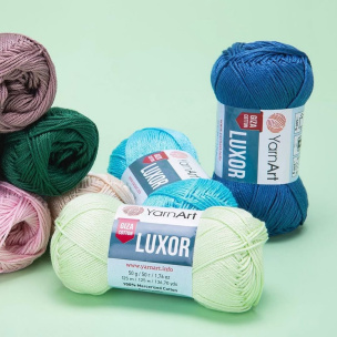 Luxor yarn 10 x 50 g