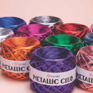 Metallic Club yarn 1 x 180 g