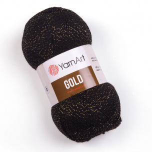 Gold yarn 5 x 100 g