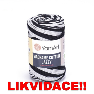 Macrame Cotton Jazzy yarn 4 x 250 g 1+1 SALE Macrame Cotton Jazzy yarn 4 x 250 g 1+1 SALE