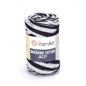 Macrame Cotton Jazzy yarn 4 x 250 g 1+1 SALE