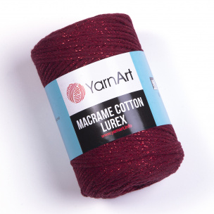 Macrame Cotton Lurex yarn 4 x 250 g