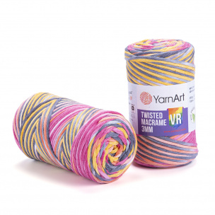 Twisted Macrame 3mm VR yarn 4 x 250 g Twisted Macrame 3mm VR yarn 4 x 250 g